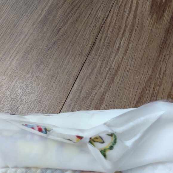 Vintage Baby Blanket White "Mini Bear" by Bunny Esmond NEW IN PACKAGE 36"x50" - Picture 16 of 16